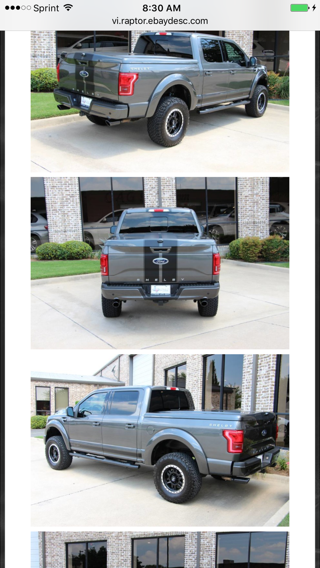 shelby pickup truck on Thinking About Purchasing A 2016 F150 Shelby Ford F150 Forum Community Of Ford Truck Fans