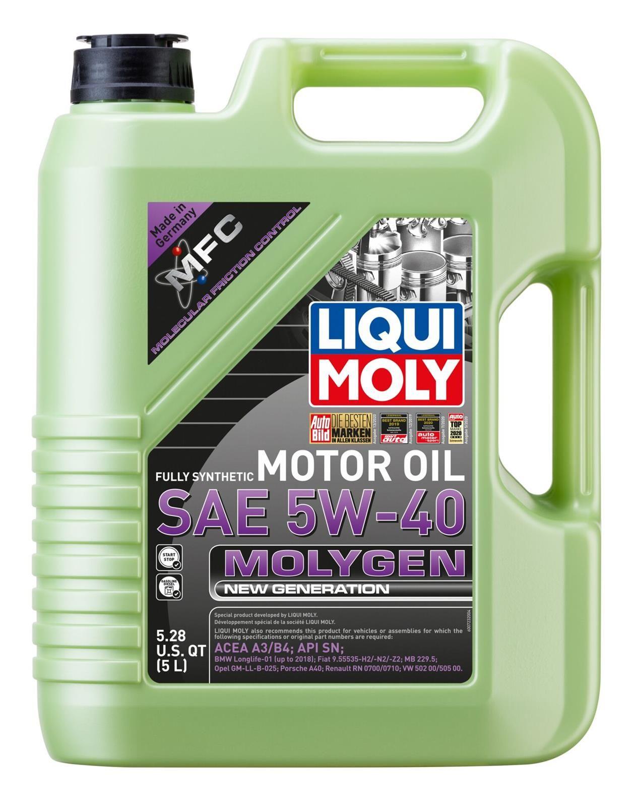 Buy LIQUI MOLY Synthoil Premium SAE 5W-40, 5 L