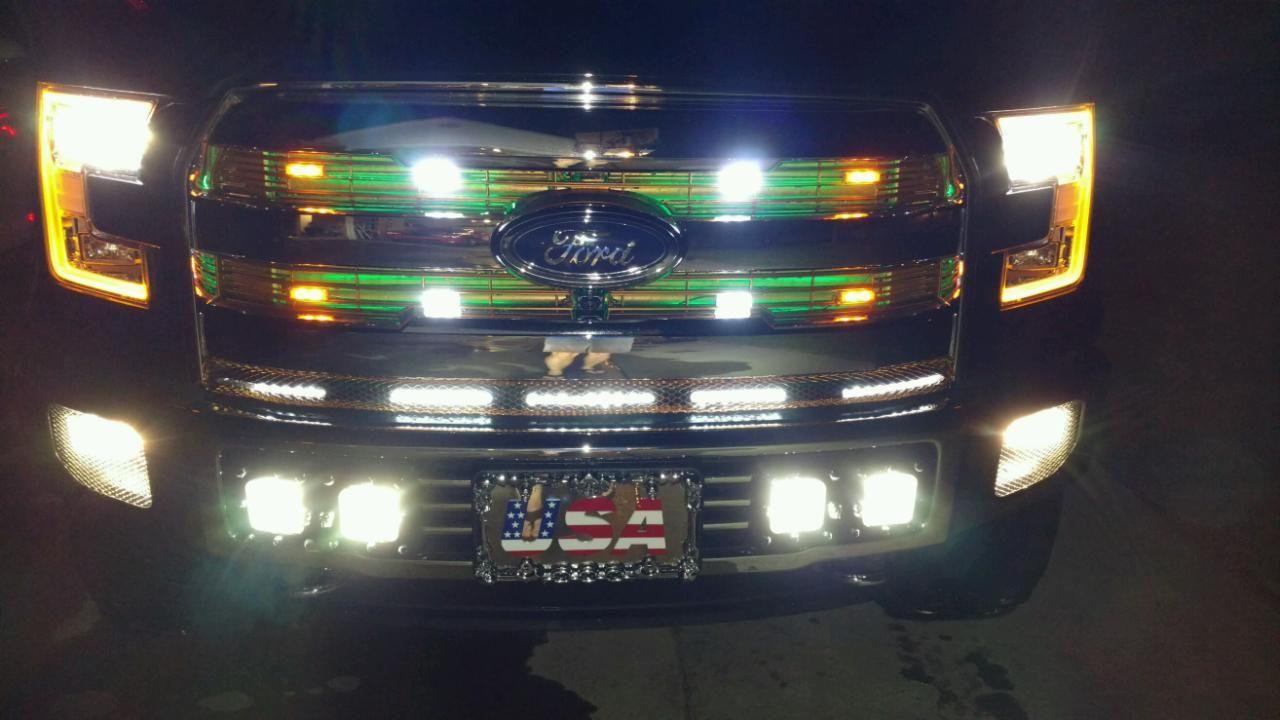 LED Traffic Control Warning Lights Ford F150 Forum Community of
