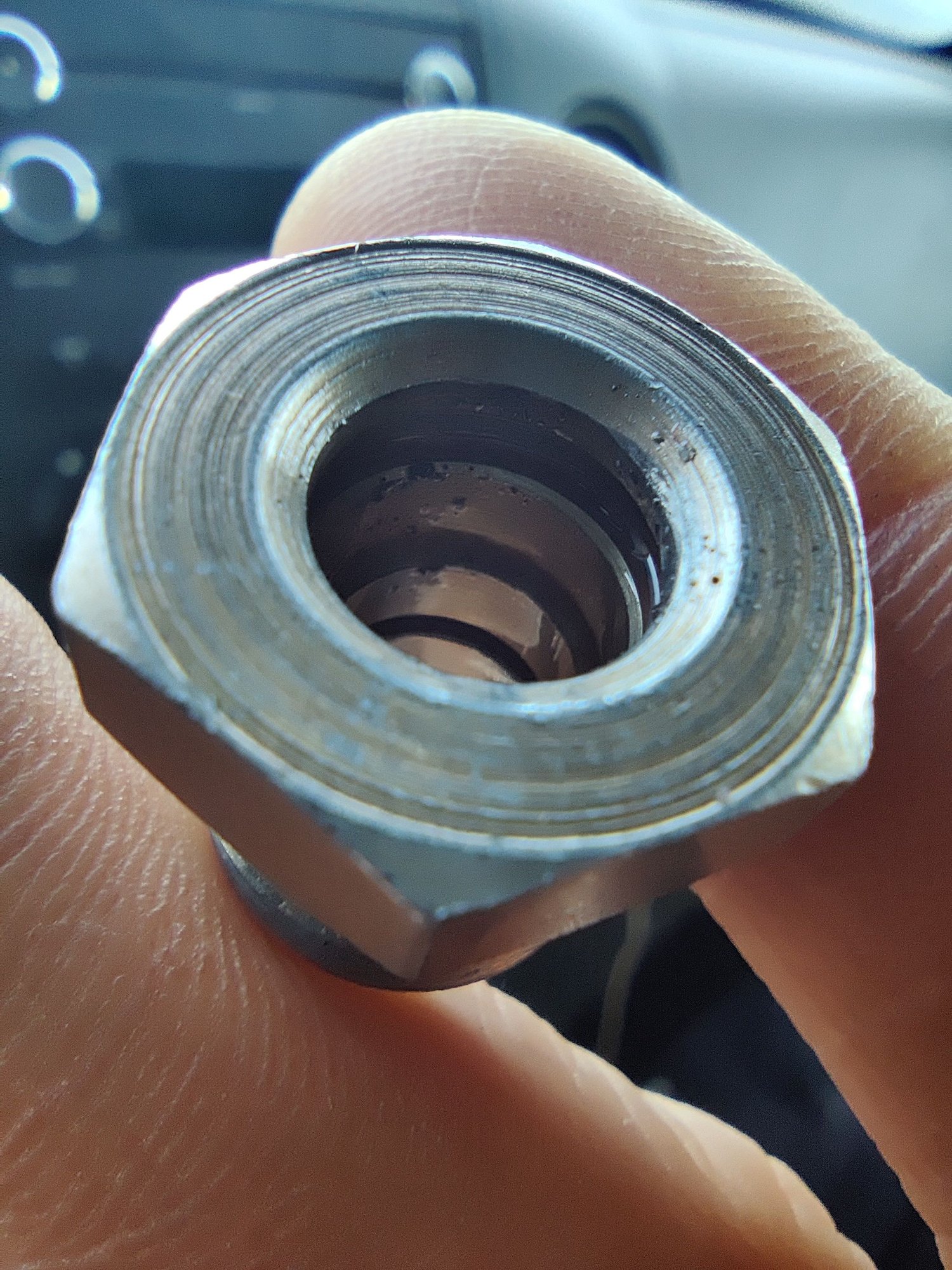 My power steering line popped off at the pump (again) Ford F150 Forum