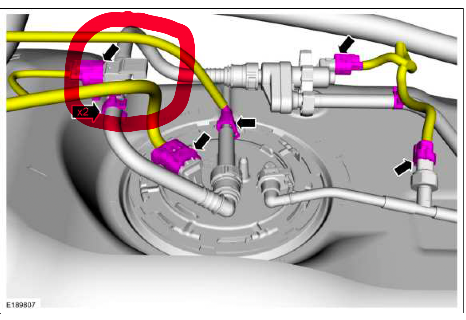 P0453 “Evaporative Emission Control Pressure Sensor High Input" Ford