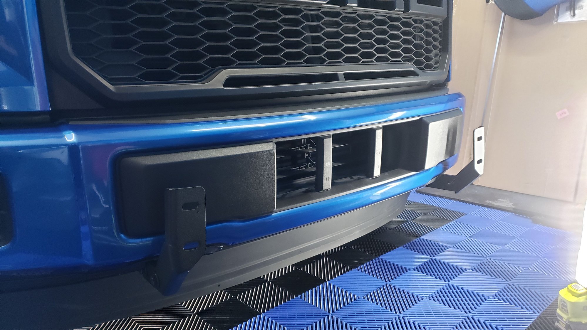 Detailed Install Bull Bar on 2016 XLT with no Tow Hooks with pictures