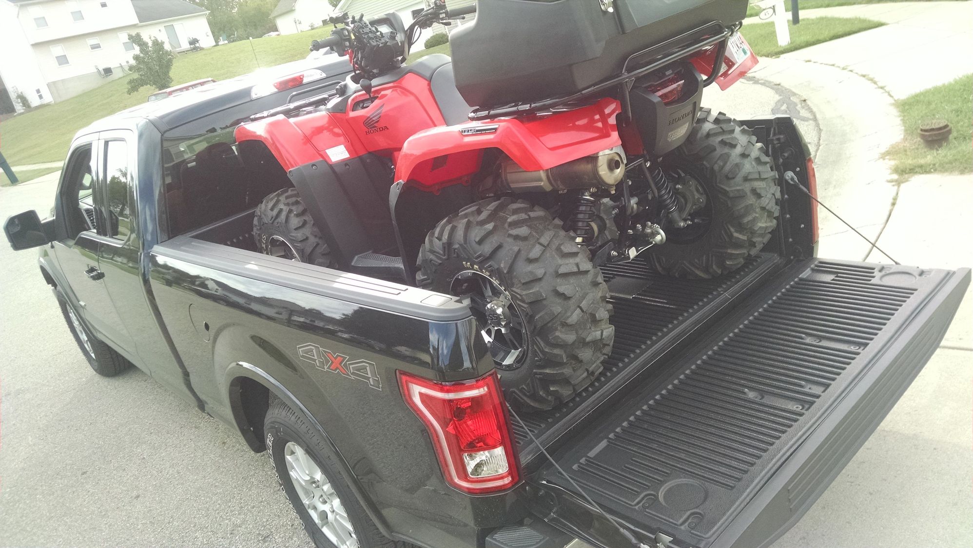 ATVs in a 6.5' Bed Ford F150 Forum Community of Ford Truck Fans