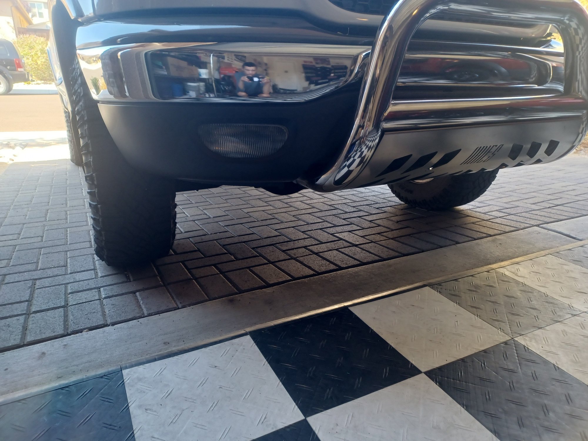 Removed my front air dam Looks so much better Ford F150 Forum