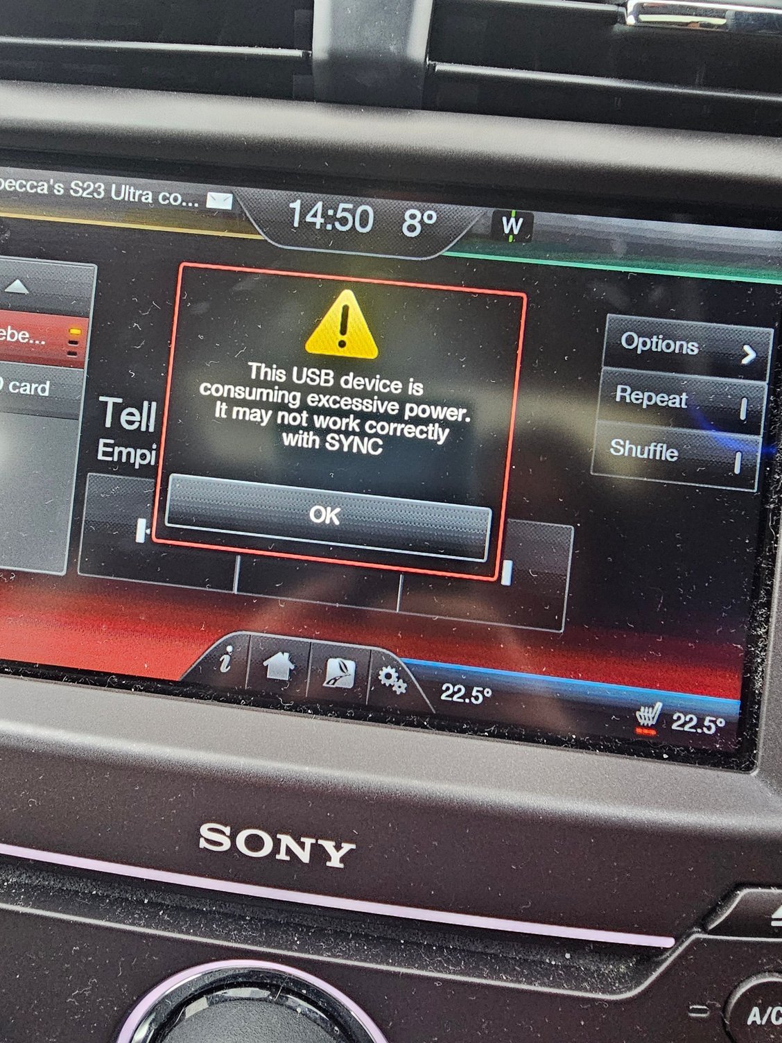USB device requires too much power with nothing plugged in? Page 3