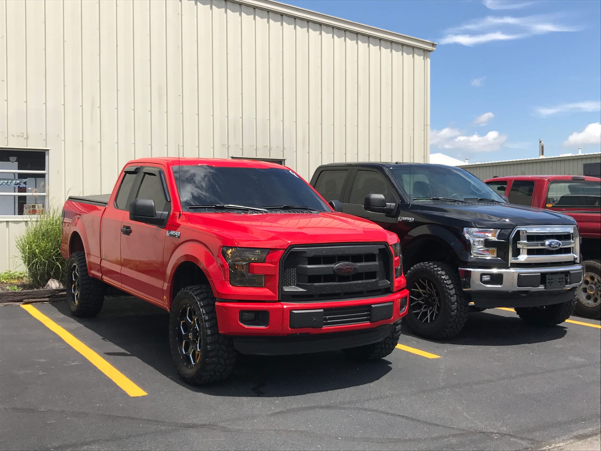 4 inch lift next to 6 inch - Ford F150 Forum - Community of Ford Truck Fans 6 Inch Lift Vs 4 Inch Lift