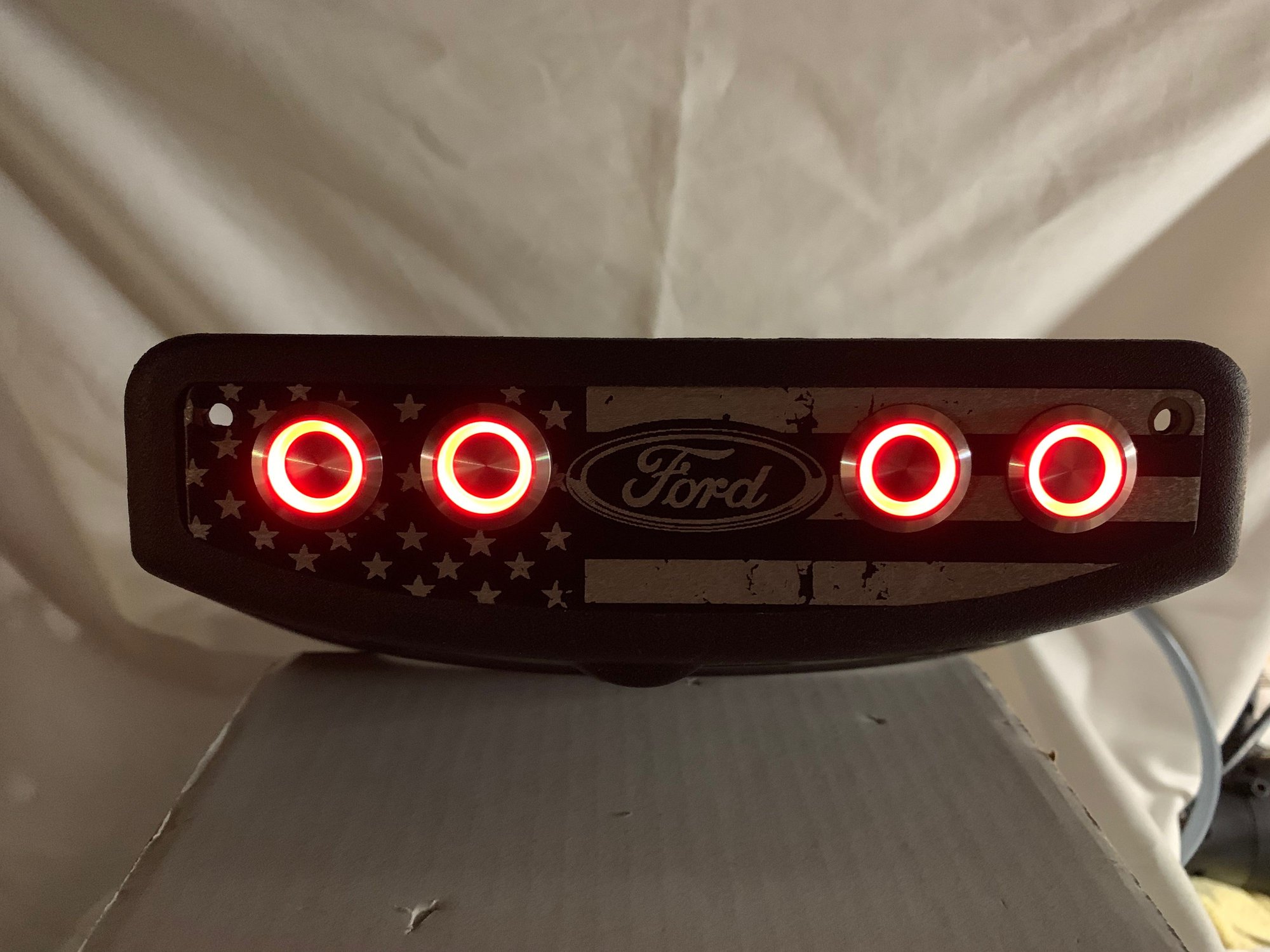 Custom Overhead Console AUX Switch Panel Ford F150 Forum Community