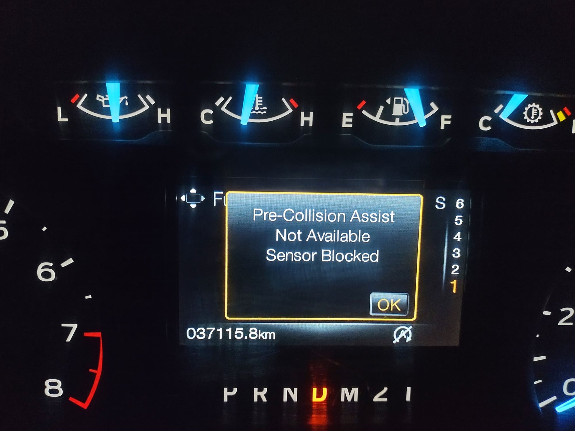 f150 adaptive cruise control sensor blocked