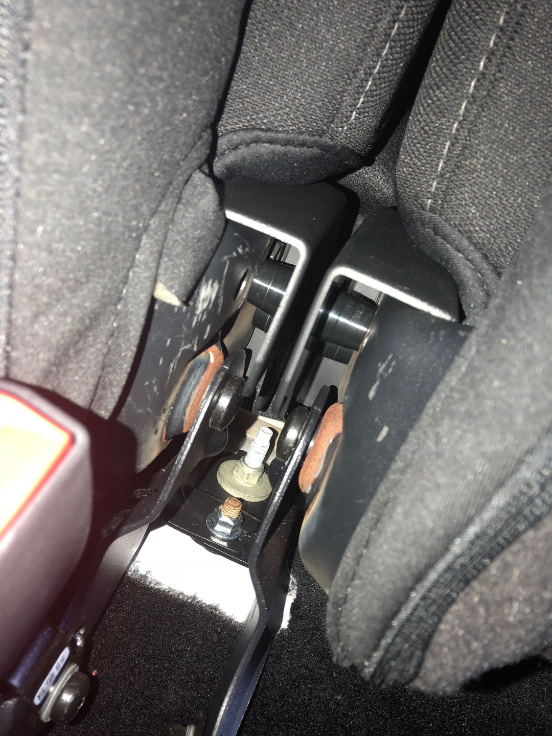 Rust forming inside rear seat bracket Ford F150 Forum Community of