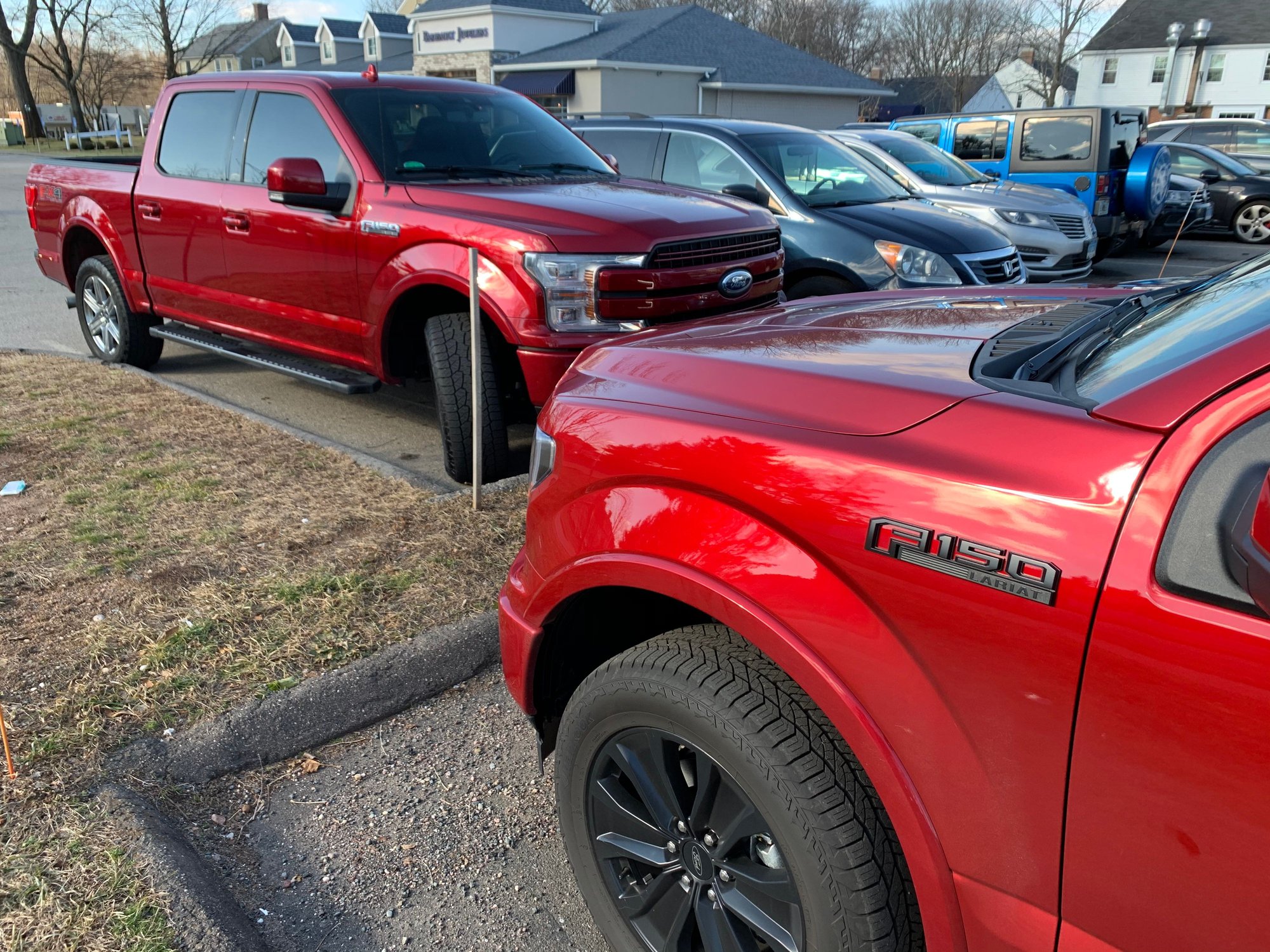 Ruby Red vs. Rapid Red actual comparison pictures Page 3 Ford