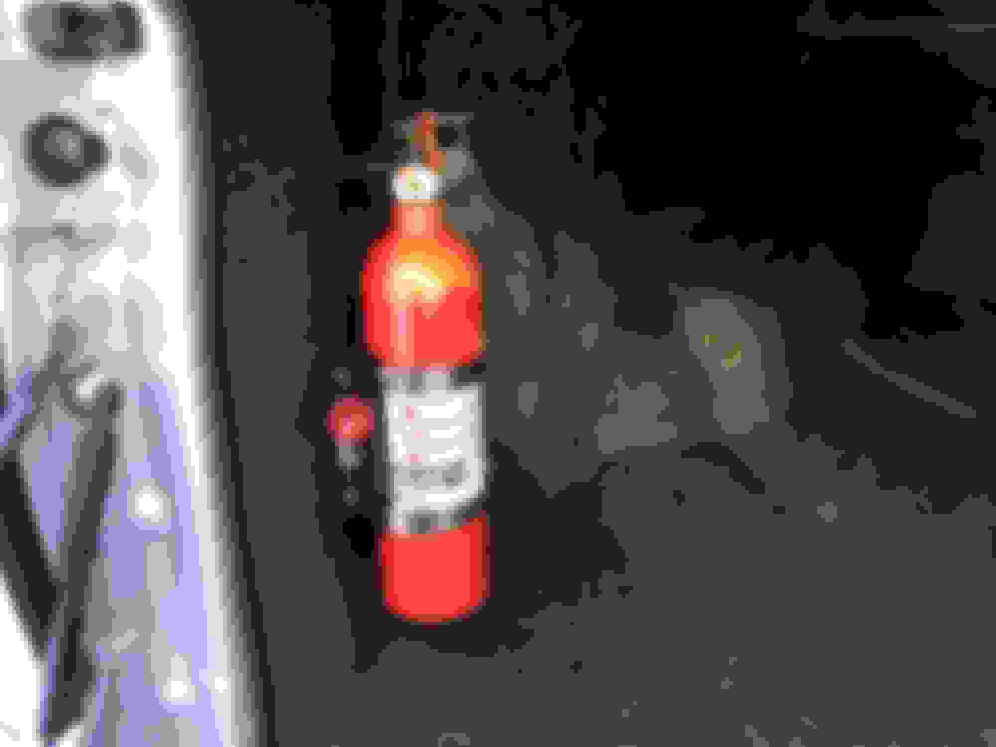 Fire extinguisher mount. Ford F150 Forum Community of Ford Truck Fans