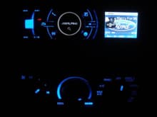 Interior Image 
IDA-X305 and blue led's behind a/c control