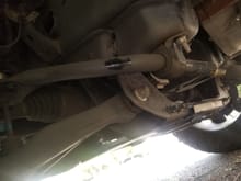 Touches sway bar in full lock.