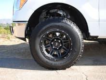 Wheel and Tires Image 
front clearance