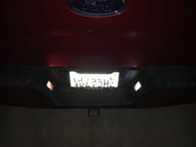 LED license plate lights