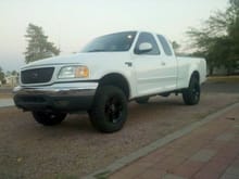 Painted stock FX4 rims.