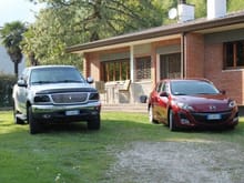 My truck and my wifes car