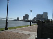 Riverfront walkway