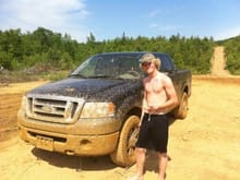 my first trip in the mud