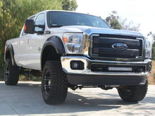 Blacked out grill bars
20&quot; rigid LED bar