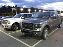 2013 FX4 next to my 2011 FX2 I traded in