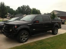 This is my FX4 sitting in the driveway, the day I purchased it! 8/17/2013