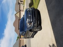 this is when i added platinum grill. lariat grill was too plain and color match wouldn't have helped much lol.