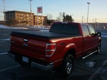 My 2011 F150 in "Candy red"