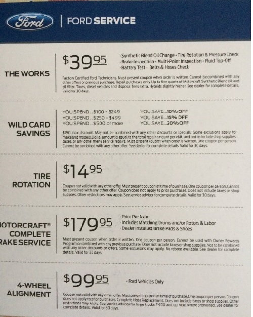 Ford the Works Oil Change Price: Affordable Maintenance Solutions