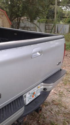 Still on the fritz if I liked the color matched  tailgate handle
