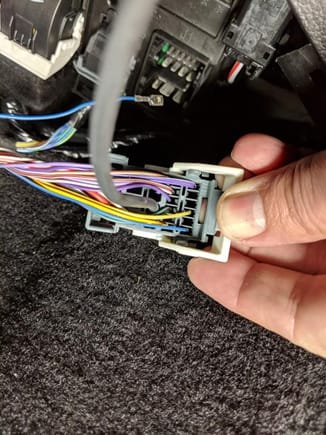 New Terminal wire install in Pin 15 on BCM Connector