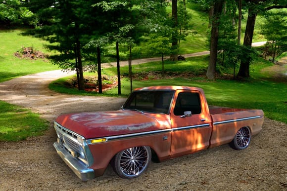 I did this rendering in Photoshop. Hope to someday get the truck looking somewhat like this.