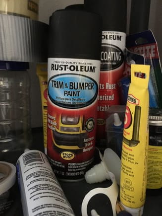 A few years ago I bought this stuff to fix my faded cowling.