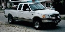 1998 F150 Lariat 4x2 w a 2&quot; spindle lift, billet grill, 17&quot; wheels and A/T tires
