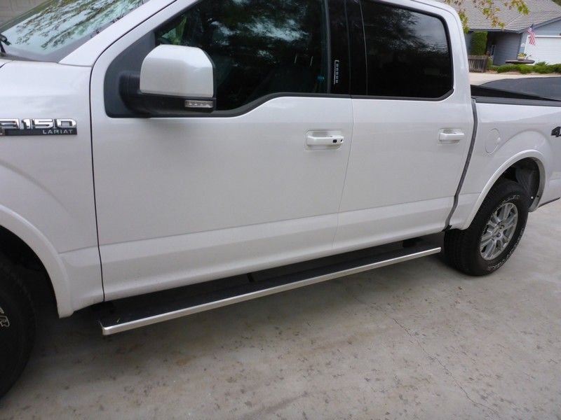 Frame mounted running boards Ford F150 Forum Community of Ford