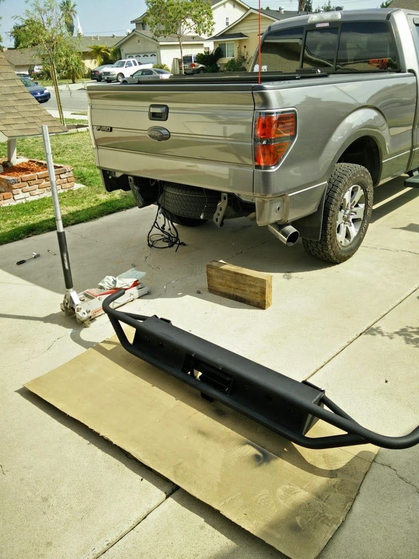 How do I remove these bolts(rear bumper captive)? - Ford F150 Forum