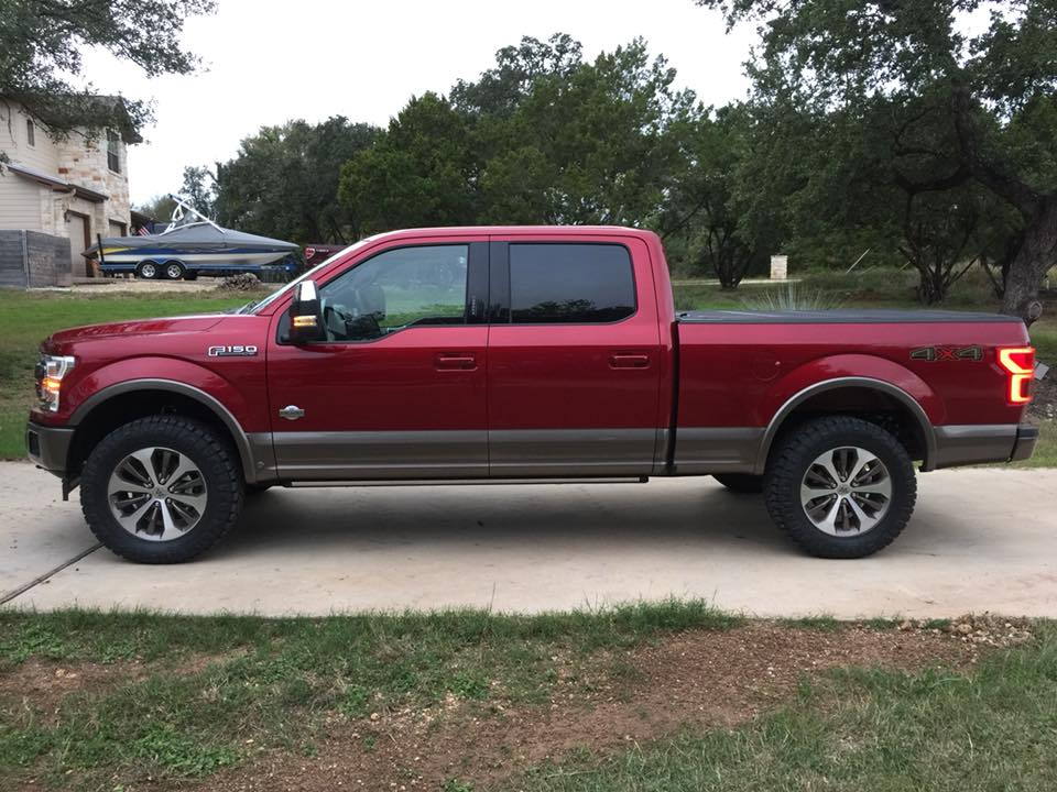 Lift Vs Level overall height gain and rise quality Ford F150