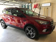2019 Ford Escape SEL after first detail.