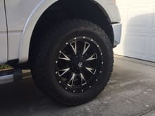 Toyo Tires with clearcoat dressing