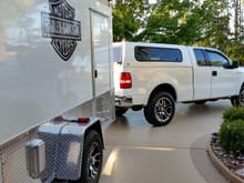 New Harley trailer Oct 2016 almost matches the truck