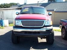 2002 F150 Supercrew with a suspension lift, a body lift and 35" tires