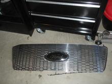 old grille without a home
