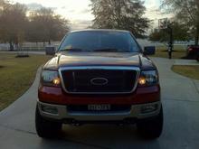 black headlights