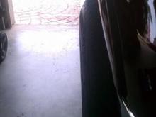 With the wheel spacers on
