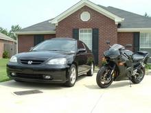 2001 Civic and 2004 Raven R6