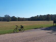 Big field at Yorktown Battlefield...no fighting here