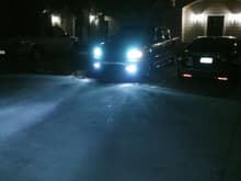 10000k hids headlights and fogs