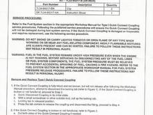 Fuel Filter Clip  Instructions Pg1