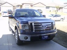 2009 F150 XLT SC Dark Blue Pearl Clearcoat