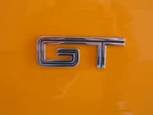 Factory GT fender emblem.